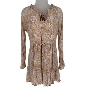 House of Harlow 1960 Ajay Floral Mini Dress XS Bohemian‎